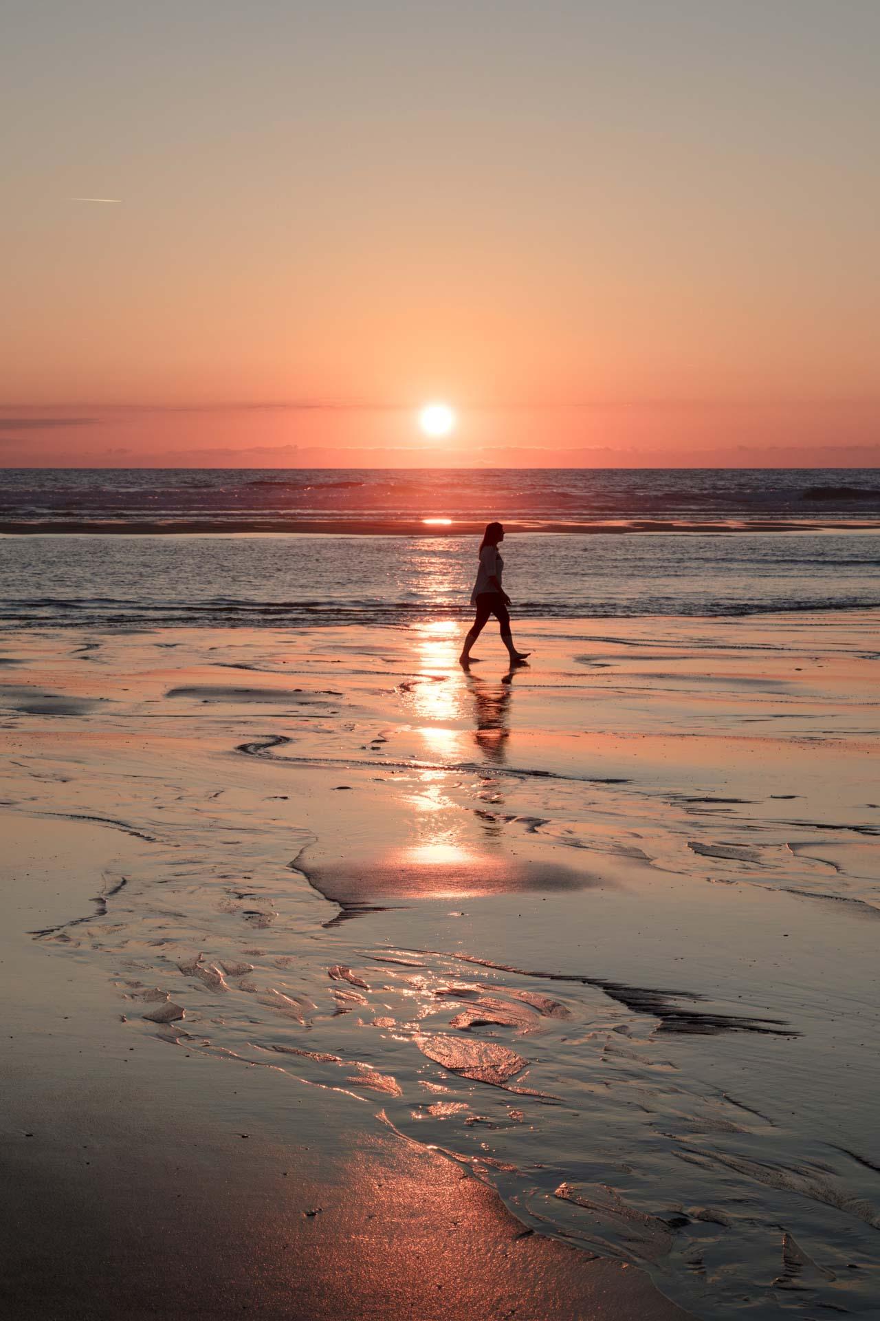 Coucher de soleil à Hossegor